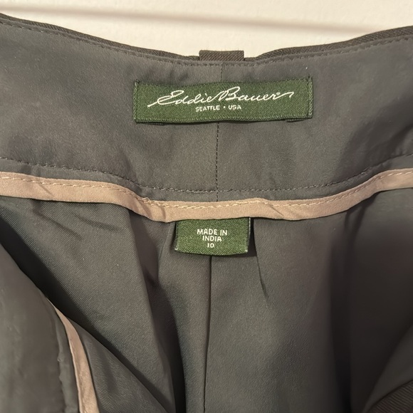 Eddie Bauer green wool trousers fully lined - Picture 4 of 4